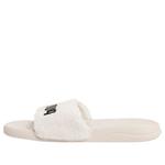 Шлепанцы PUMA Popcat 20 White Velvet Slippers, белый - фото