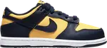 Кроссовки Nike Dunk Low PS 'Michigan' 2021, синий - фото 2