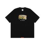 Футболка с принтом от A Bathing APE Aape, черный - фото