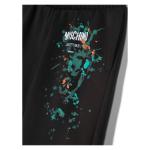 Черные шорты с логотипом Moschino - фото 2