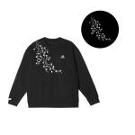 Adidas LABEL Свитшот Unisex Black Crew Neck Moderate - фото 3