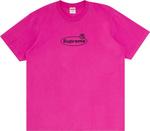 Футболка Supreme Warning Tee 'Magenta', розовый - фото 2