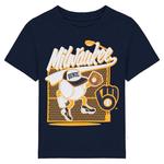 Футболка Infant Navy Milwaukee Brewers On the Fence Outerstuff - фото 3