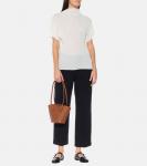 Кожаные балетки Ava The Row, черный - фото 2