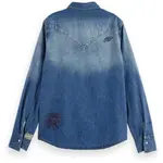 Рубашка Scotch & Soda 178166, синий - фото 4