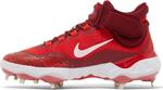 Бутсы Nike Alpha Huarache Elite 4 Mid 'University Red White', красный - фото 4