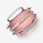 Сумка Michael Kors Mercer Medium Logo and Leather Accordion, розовый - фото 4