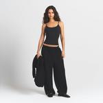 Майка Skims Cotton Jersey Scoop Neck, черный - фото 3