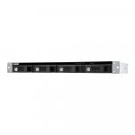 Серверное сетевое хранилище QNAP TR-004U, 4 отсека, без дисков, черный - фото 3