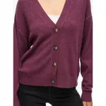 Кардиган Vila Ril, фиолетовый - фото 5