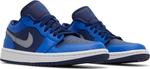 Кроссовки Wmns Air Jordan 1 Low Game Royal, синий - фото 8
