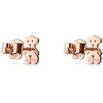 Серьги Tous Sweet Dolls, розовое серебро - фото 3