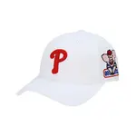 MLB Хлопковая бейсболка унисекс, White P Logo - фото