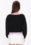 Кардиган myMo Cardigan, Black Multicolor/Black - фото 3