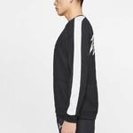 Толстовка Nike Dri-fit Logo Knit Quick Dry Training Pullover Black, черный - фото 4