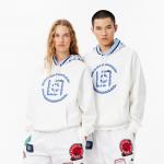 Свитшот LACOSTE Collaboration Unisex CLOT, белый - фото 5