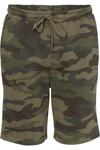 Independent Trading Co. Флисовые шорты средней плотности, цвет forest camo - фото