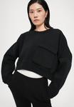 Толстовка DSQUARED2 ICON ONION CROP FIT CREW NECK, Black - фото 5