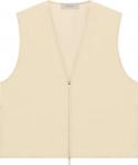 Жилет Fear of God Essentials Vest 'Eggshell', белый - фото