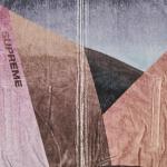 Куртка Supreme Geo Velour Track Jacket Pink, розовый - фото 3