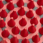 Гребень Brosserie Oster, красный - фото 6