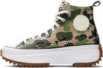 Кроссовки Converse Run Star Hike High Archive Print Camo, зеленый - фото 3