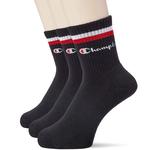 Унисекс носки до середины икры Champion, черные, 3 пары - фото 3