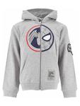 Толстовка Spiderman, серый - фото