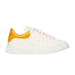 Кроссовки Alexander McQueen Oversized Sneaker, Pop Yellow Crocodile - фото
