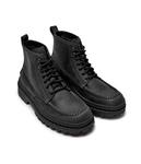 Ботинки мужские Boss кожаные высокие, черный - фото 3