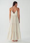Платье макси EBLA WILLA, кремовый - фото 3