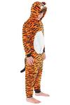 Комбинезон из тигрового флиса Animal Crazy, оранжевый - фото 2