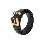 Saint Laurent Женский кожаный ремень, черный - фото 4