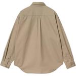 Скриптованный модуль футболка Carhartt WIP, хаки - фото 4