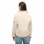 Толстовка Superdry Outdoor Fleece half zip, бежевый - фото 2