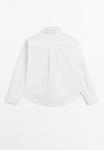 Блуза Massimo Dutti OXFORD COLLAR LONG SLEEVE, White - фото 8