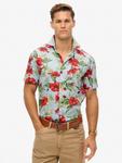 Гавайская рубашка с принтом Superdry, Hawaiian Blue - фото