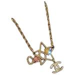 CHANEL Золотое металлическое колье Women's Gold - фото 5