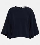 Трикотажный топ тала Fforme, синий - фото