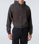 Хлопковый джерси худи Auralee, Ink Black - фото 3