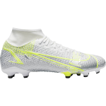 Бутсы Nike Mercurial Superfly 8 Academy MG 'Metallic Silver Volt', белый - фото