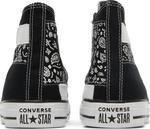 Кроссовки Converse Chuck Taylor All Star High Paisley Patchwork - Black, черный - фото 6