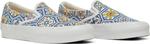 Кеды Vans KITH x Classic Slip-On Blue Moroccan Pattern, синий - фото 8