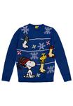Пуловер United Labels The Peanuts Winter Snoopy, синий - фото 2