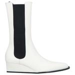 Полусапоги Victoria Beckham, серовато-белый/черный - фото