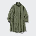 Пальто женское Uniqlo, 57 оливковый - фото