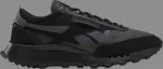 Кроссовки classic leather legacy 'black true grey' Reebok, черный - фото