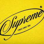 Футболка Supreme Classics Tee 'Lemon', желтый - фото 3