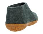 Слипперы Wool Shoe Rubber Outsole Glerups, лесная - фото 7
