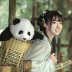 Плюшевая кукла Grapefruit Panda высотой 40 см Chongker - фото 4